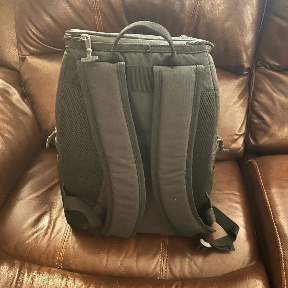 Black RTIC cooler backpack